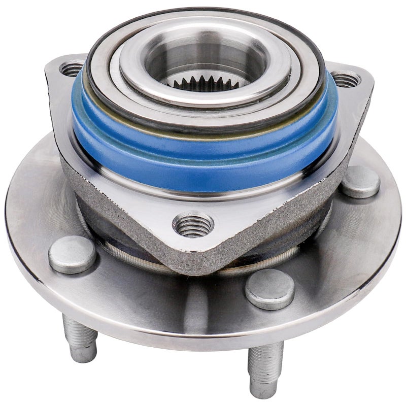 IRONTEK Front Wheel Hub and Bearing Assembly 513121 Compatible for Cadillac 1997-2002 Eldorado/1997-2004 Seville/1997-2005 DeVille/2006-2011 DTS, W/ABS 5 Lugs Wheel Hub Assembly 1 PCS - Image 1